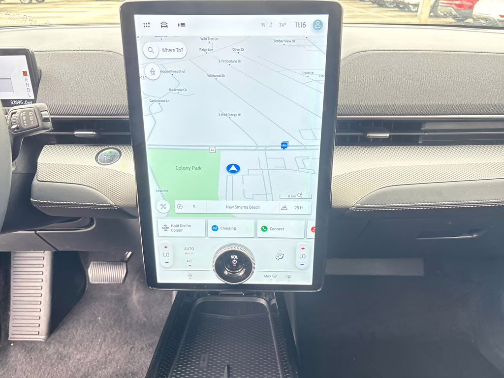 2023 Space White Metallic Ford Mustang Mach-E Select RWD SUV