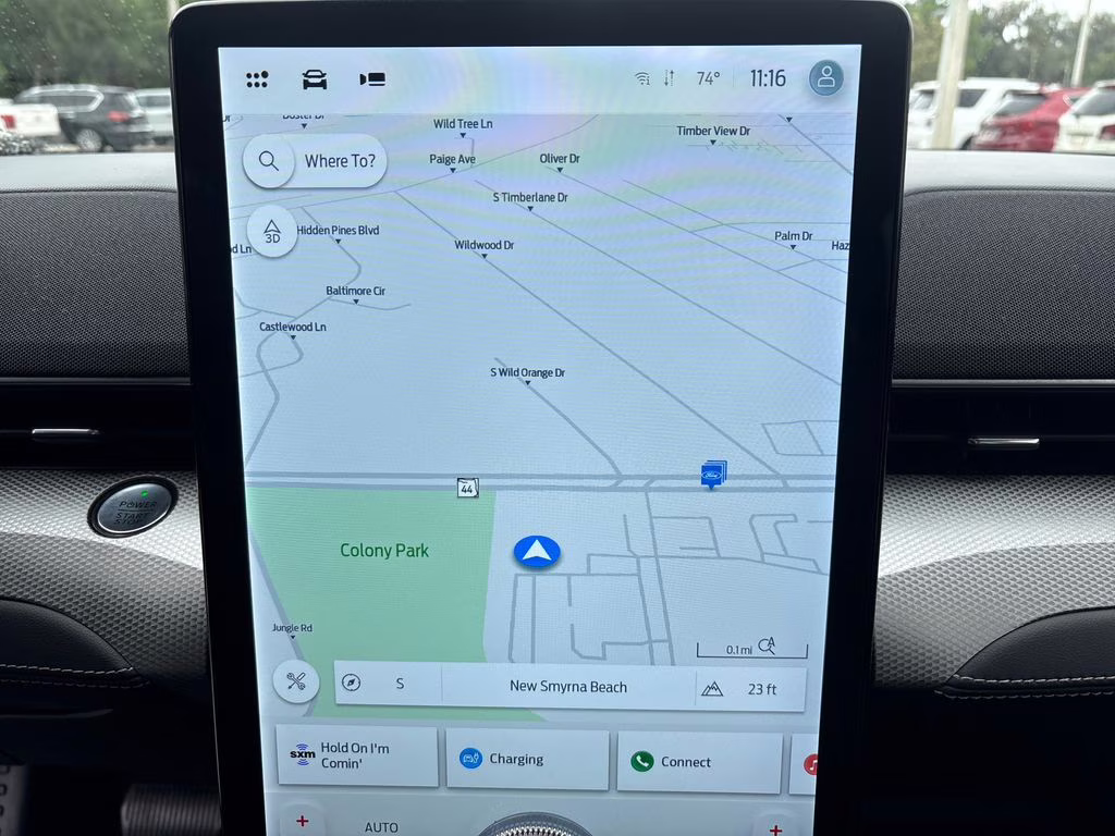 2023 Space White Metallic Ford Mustang Mach-E Select RWD SUV