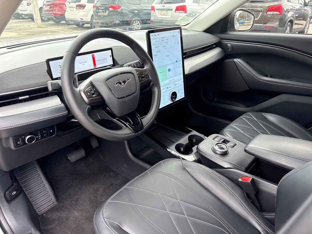 2023 Space White Metallic Ford Mustang Mach-E Select RWD SUV