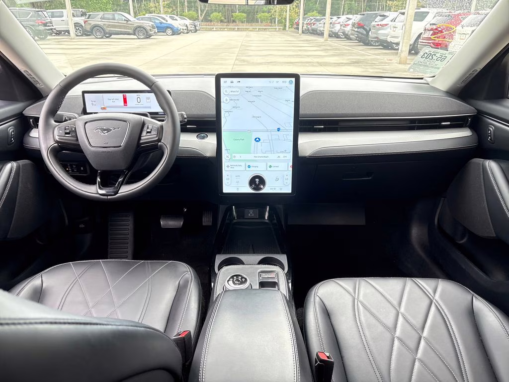 2023 Space White Metallic Ford Mustang Mach-E Select RWD SUV