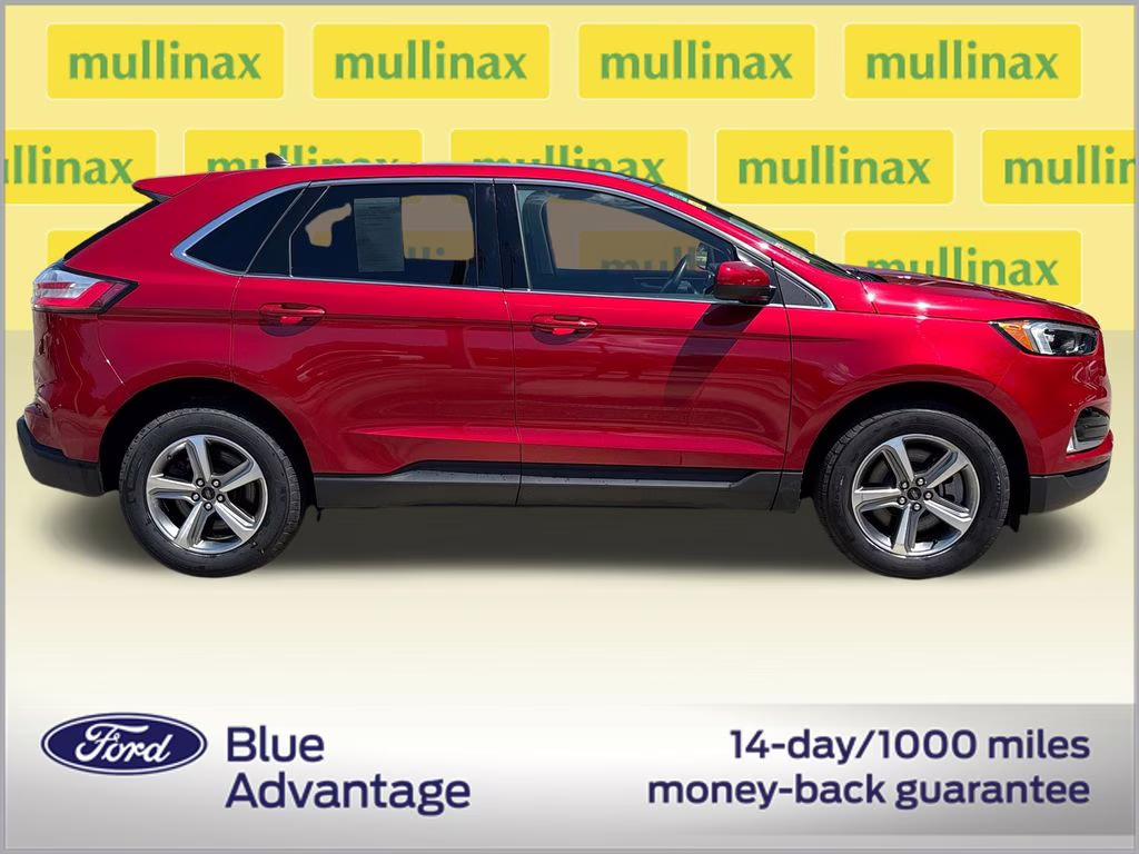 2024 Rapid Red Metallic Tinted Clearcoat Ford Edge SEL AWD SUV