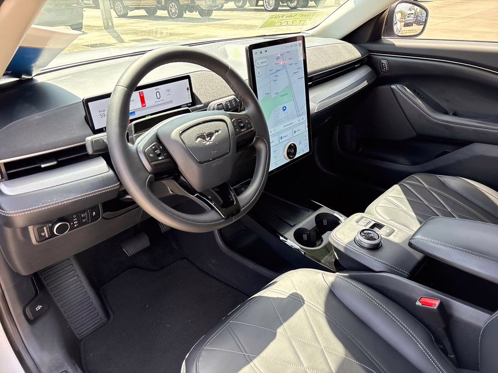 2023 Space White Metallic Ford Mustang Mach-E Select RWD SUV