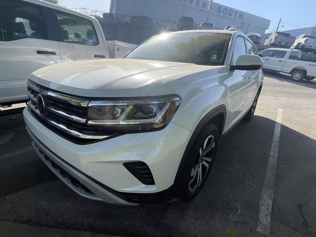 2023 Opal White Pearl Volkswagen Atlas SEL AWD SUV