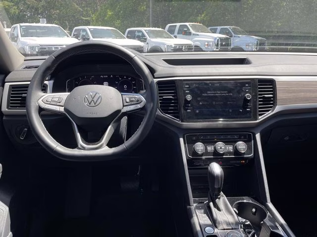 2023 Opal White Pearl Volkswagen Atlas SEL AWD SUV