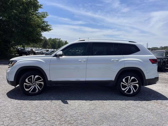 2023 Opal White Pearl Volkswagen Atlas SEL AWD SUV