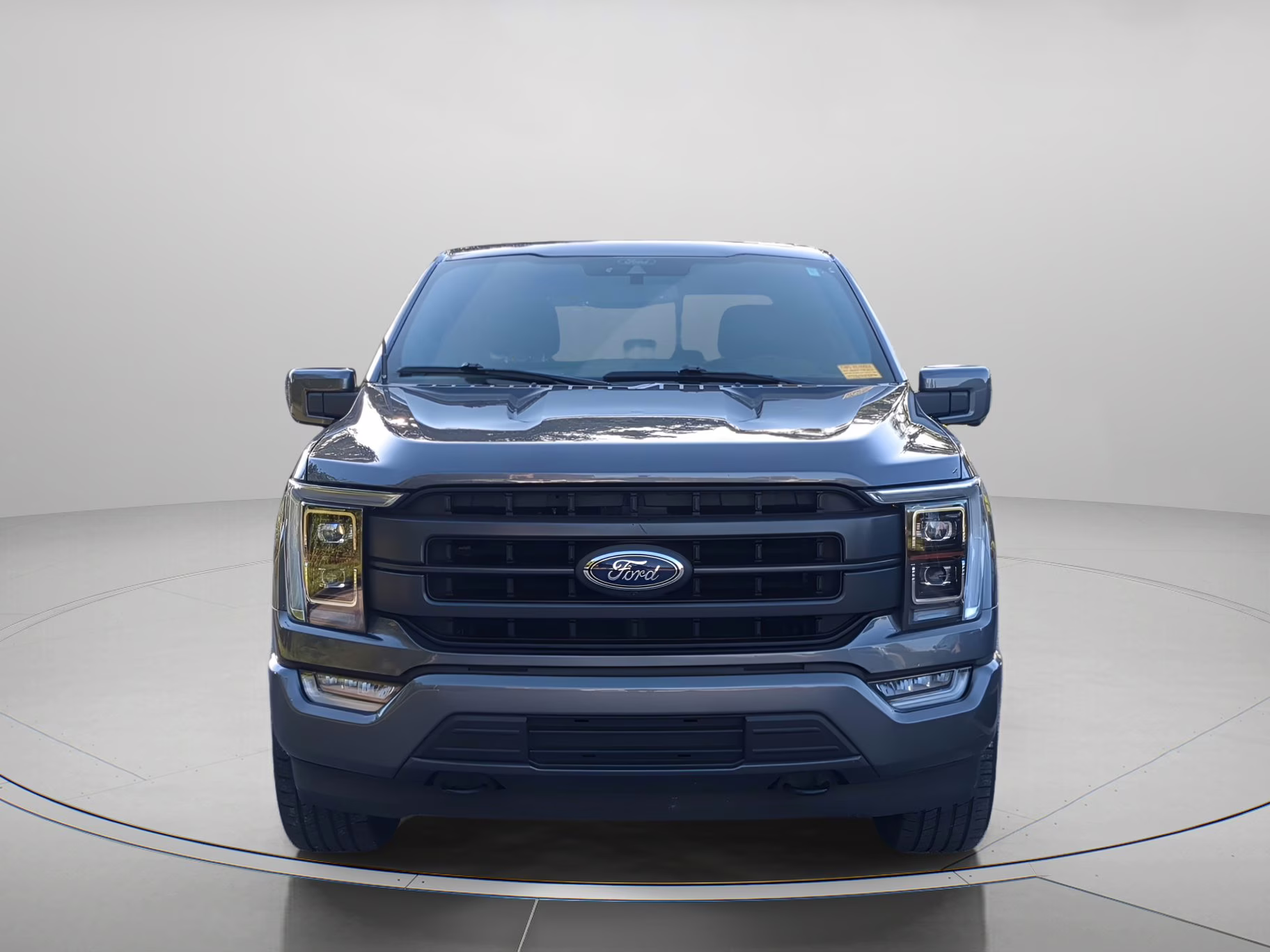 2021 Carbonized Gray Metallic Ford F-150 LARIAT Crew Cab Pickup 4X4 Truck