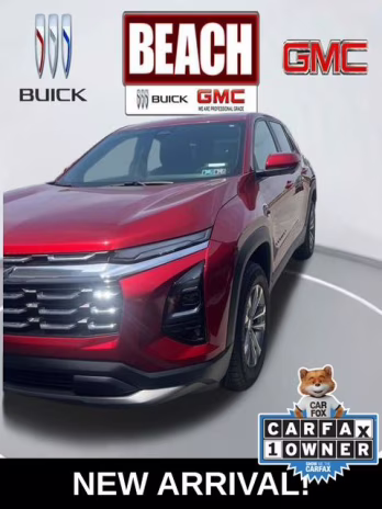 2025 Radiant Red Tintcoat Chevrolet Equinox LT AWD SUV