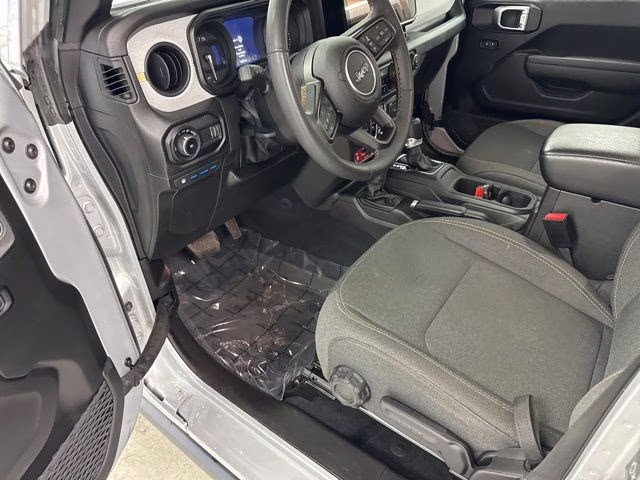 2024 Silver Zynith Clearcoat Jeep Wrangler Willys 4xe 4X4 SUV