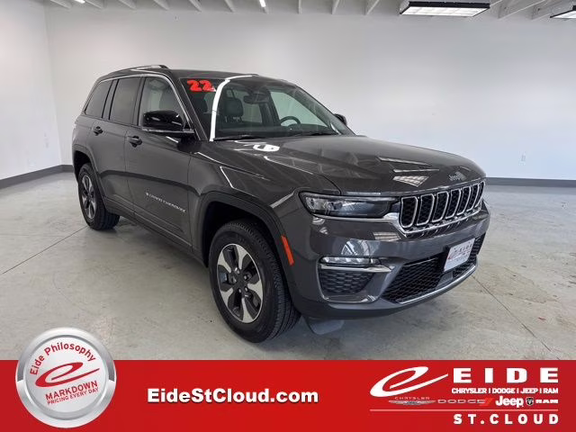 2022 Baltic Gray Metallic Clearcoat Jeep Grand Cherokee 4xe 4X4 SUV