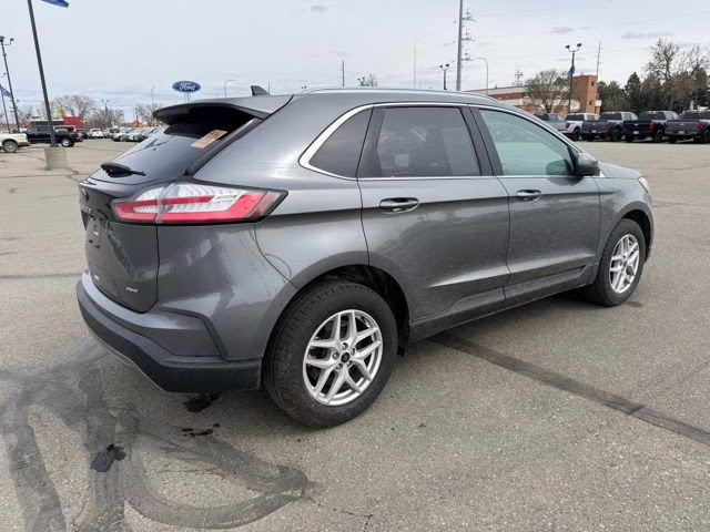 2023 Carbonized Gray Metallic Ford Edge SEL AWD SUV