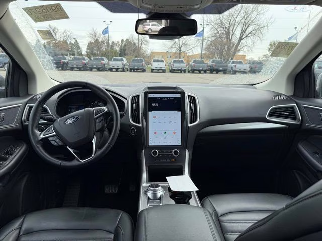 2023 Carbonized Gray Metallic Ford Edge SEL AWD SUV