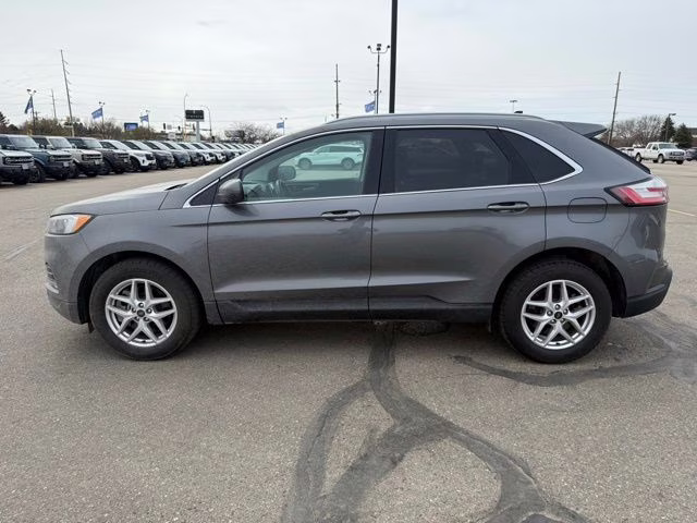 2023 Carbonized Gray Metallic Ford Edge SEL AWD SUV