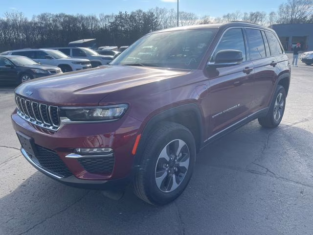 2022 Velvet Red Pearlcoat Jeep Grand Cherokee 4xe 4X4 SUV