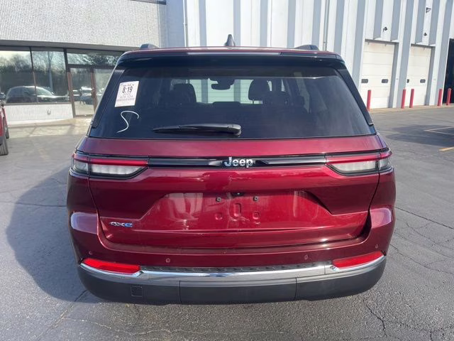 2022 Velvet Red Pearlcoat Jeep Grand Cherokee 4xe 4X4 SUV