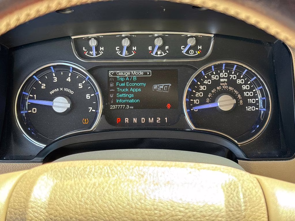 2012 Tuxedo Black Metallic Ford F-150 King Ranch 4X4 Truck