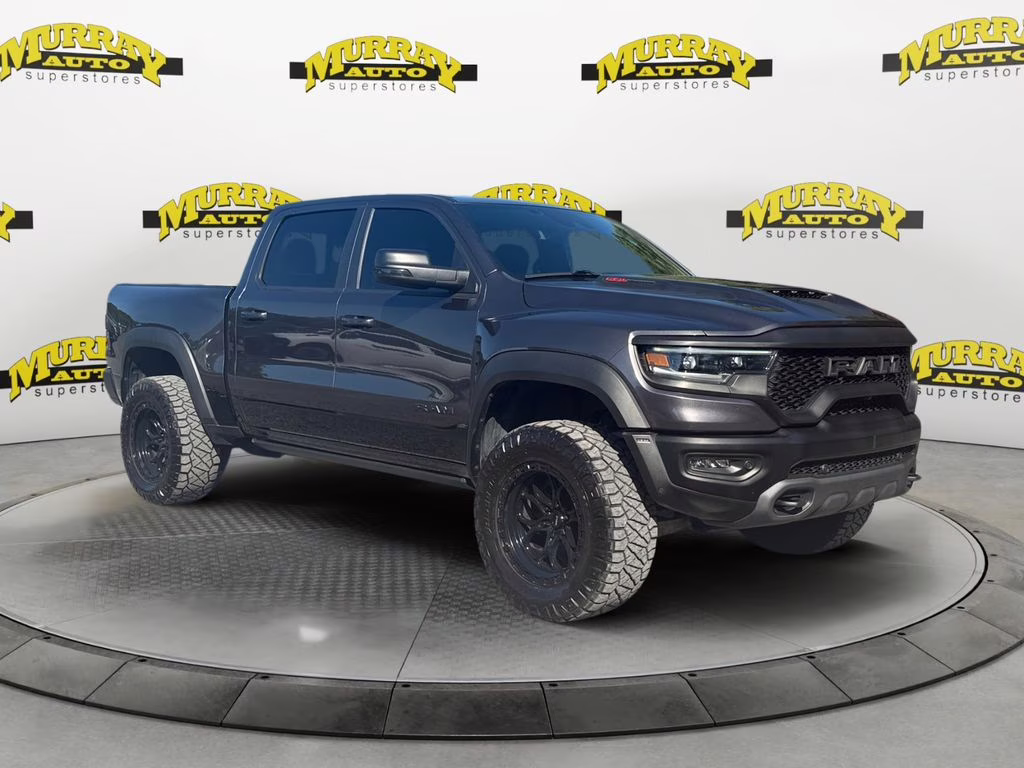 2021 Granite Crystal Metallic Clearcoat Ram 1500 TRX 4X4 Truck