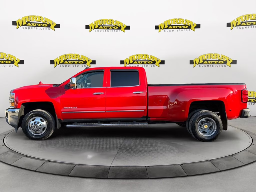 2017 Victory Red Chevrolet Silverado 3500HD LTZ 4X4 Truck
