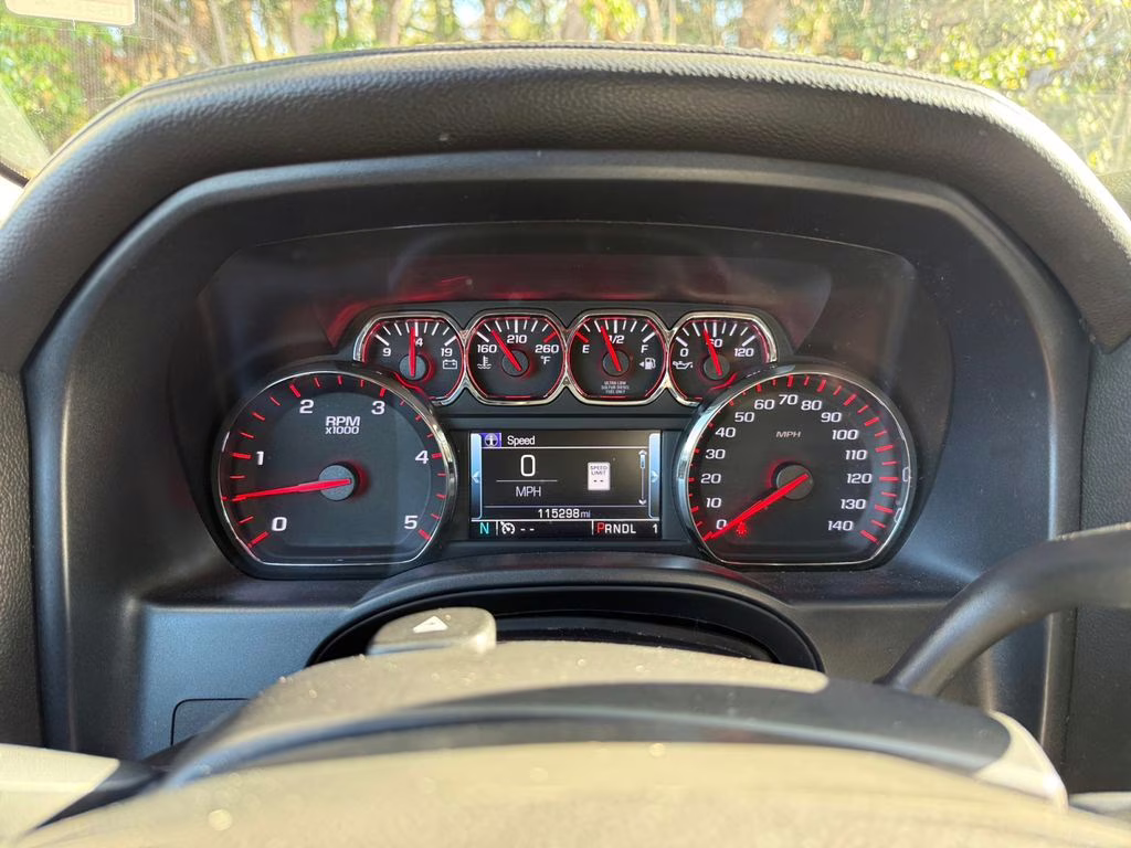 2017 Victory Red Chevrolet Silverado 3500HD LTZ 4X4 Truck