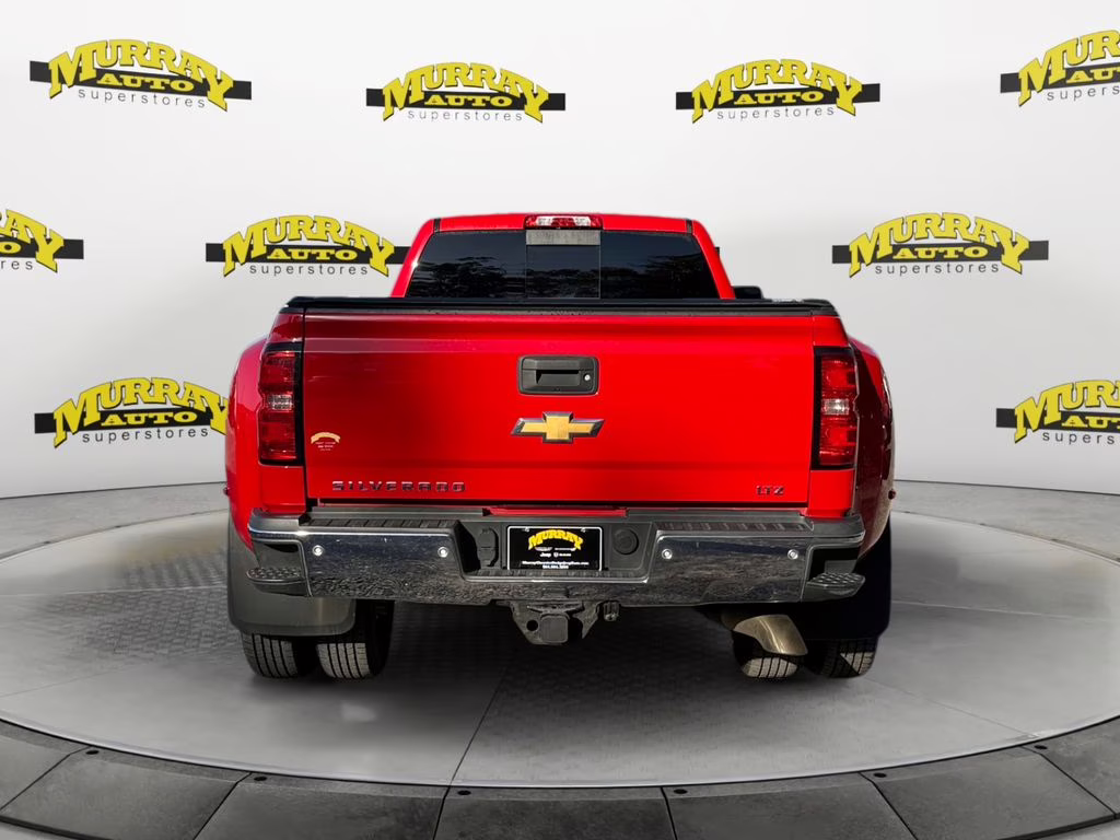 2017 Victory Red Chevrolet Silverado 3500HD LTZ 4X4 Truck