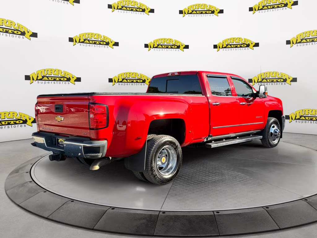 2017 Victory Red Chevrolet Silverado 3500HD LTZ 4X4 Truck
