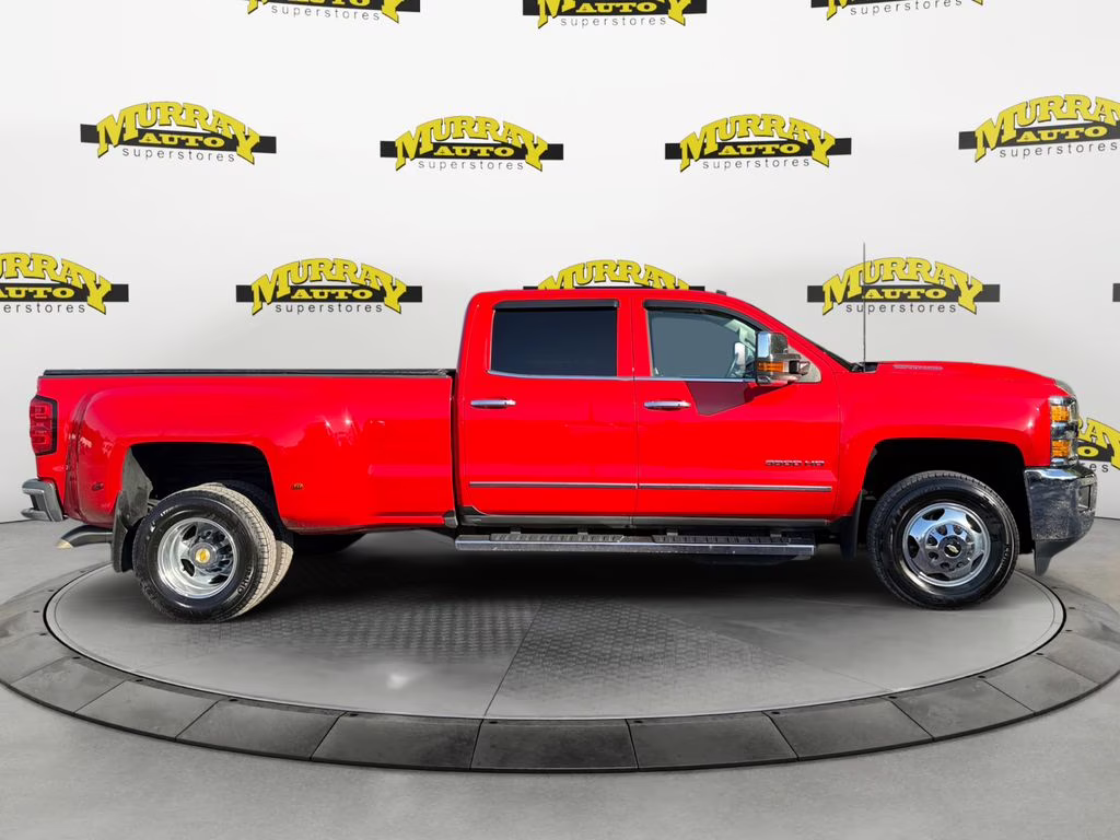2017 Victory Red Chevrolet Silverado 3500HD LTZ 4X4 Truck