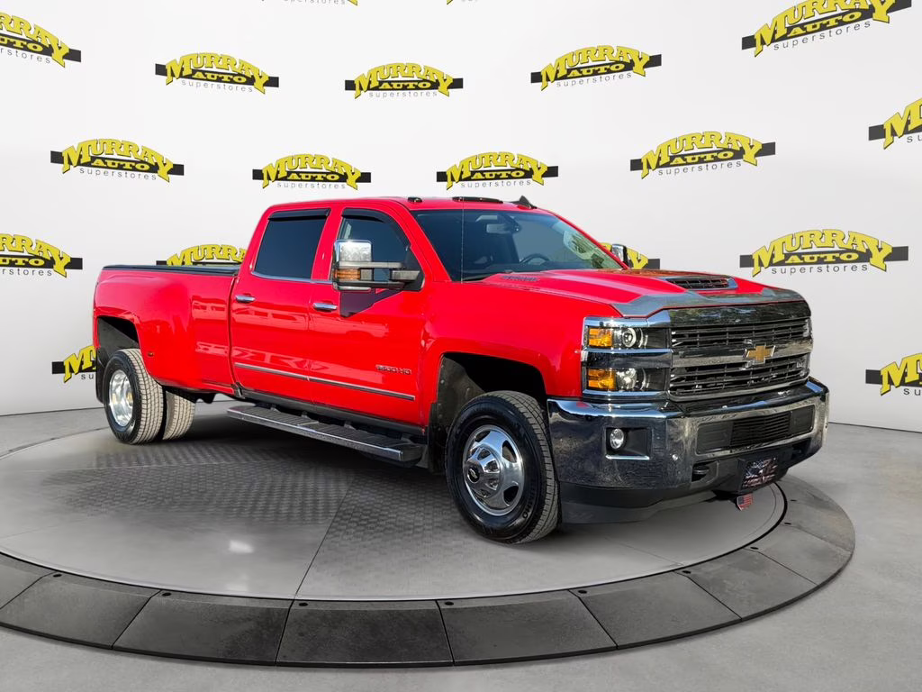 2017 Victory Red Chevrolet Silverado 3500HD LTZ 4X4 Truck