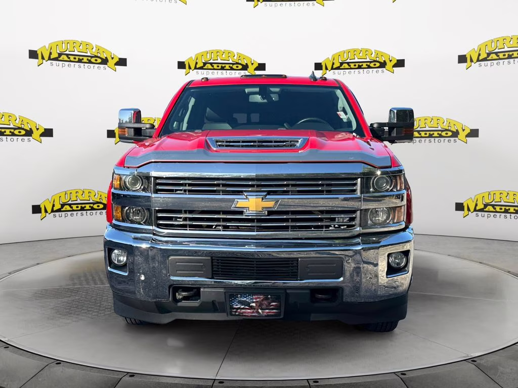 2017 Victory Red Chevrolet Silverado 3500HD LTZ 4X4 Truck