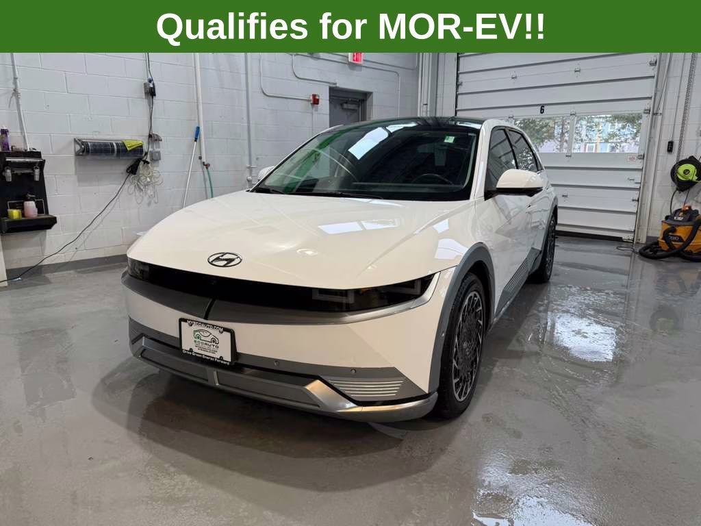 2023 Atlas White Hyundai IONIQ 5 Limited AWD SUV