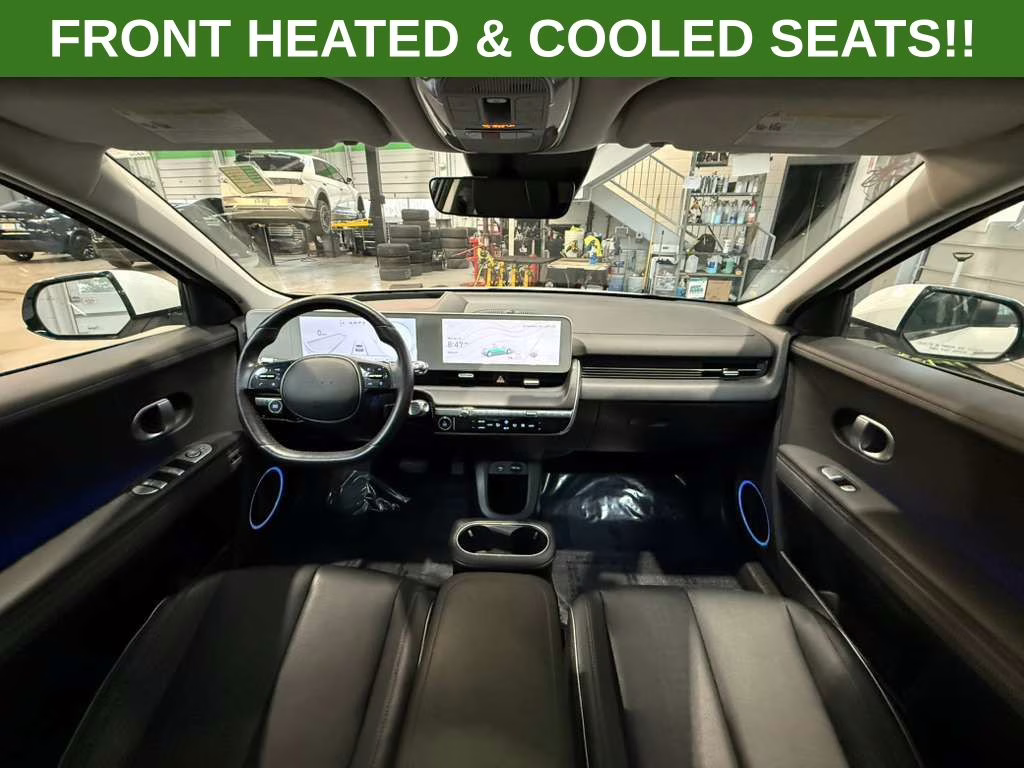 2023 Atlas White Hyundai IONIQ 5 Limited AWD SUV