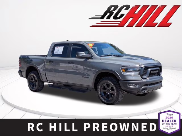 2023 Ceramic Gray Clearcoat Ram 1500 Rebel 4X4 Truck