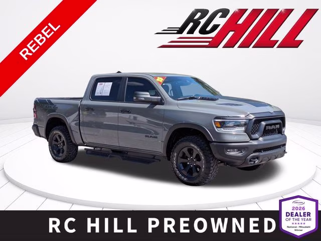2023 Ceramic Gray Clearcoat Ram 1500 Rebel 4X4 Truck
