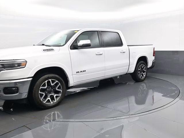 2025 Bright White Clearcoat Ram 1500 Laramie 4X4 Truck