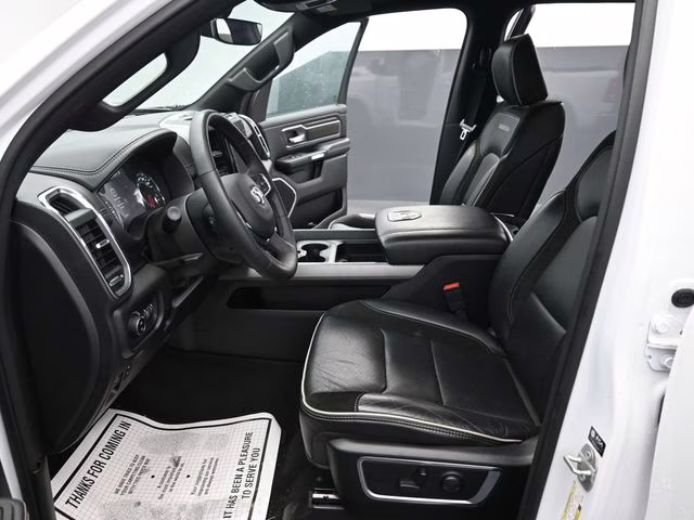 2025 Bright White Clearcoat Ram 1500 Laramie 4X4 Truck