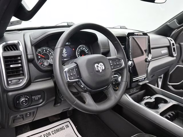 2025 Bright White Clearcoat Ram 1500 Laramie 4X4 Truck