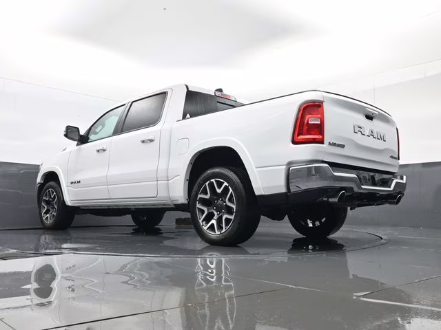 2025 Bright White Clearcoat Ram 1500 Laramie 4X4 Truck