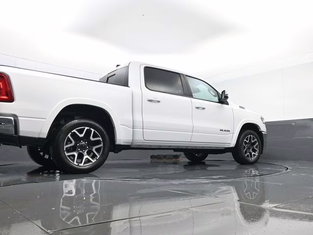 2025 Bright White Clearcoat Ram 1500 Laramie 4X4 Truck