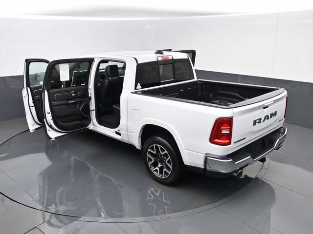 2025 Bright White Clearcoat Ram 1500 Laramie 4X4 Truck