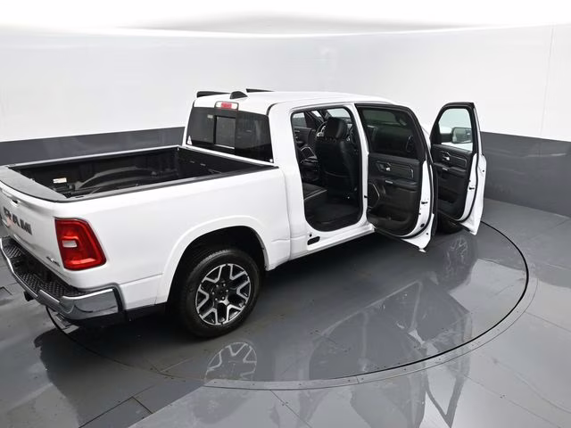 2025 Bright White Clearcoat Ram 1500 Laramie 4X4 Truck