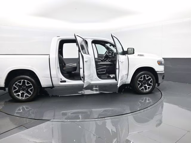 2025 Bright White Clearcoat Ram 1500 Laramie 4X4 Truck