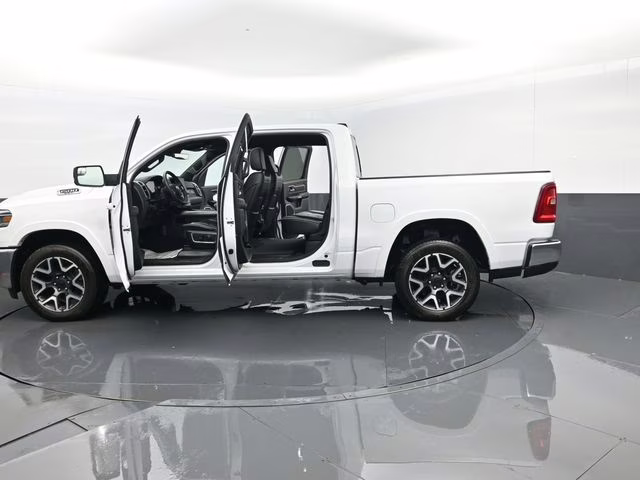 2025 Bright White Clearcoat Ram 1500 Laramie 4X4 Truck