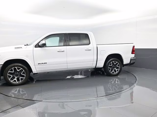 2025 Bright White Clearcoat Ram 1500 Laramie 4X4 Truck