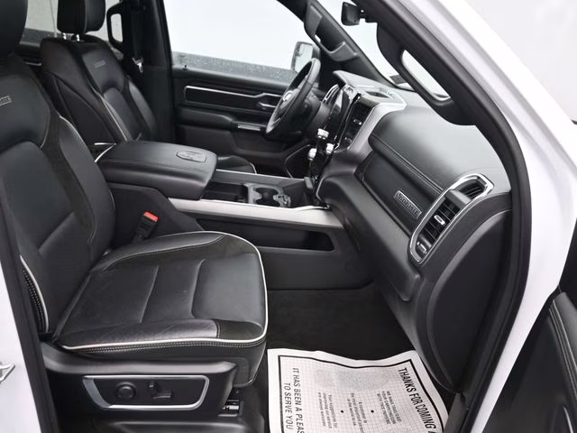 2025 Bright White Clearcoat Ram 1500 Laramie 4X4 Truck