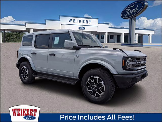 2026 Avalanche Gray Ford Bronco Outer Banks 4X4 SUV