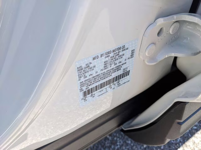 2026 Star White Metallic Tri-Coat Ford Explorer Active RWD SUV