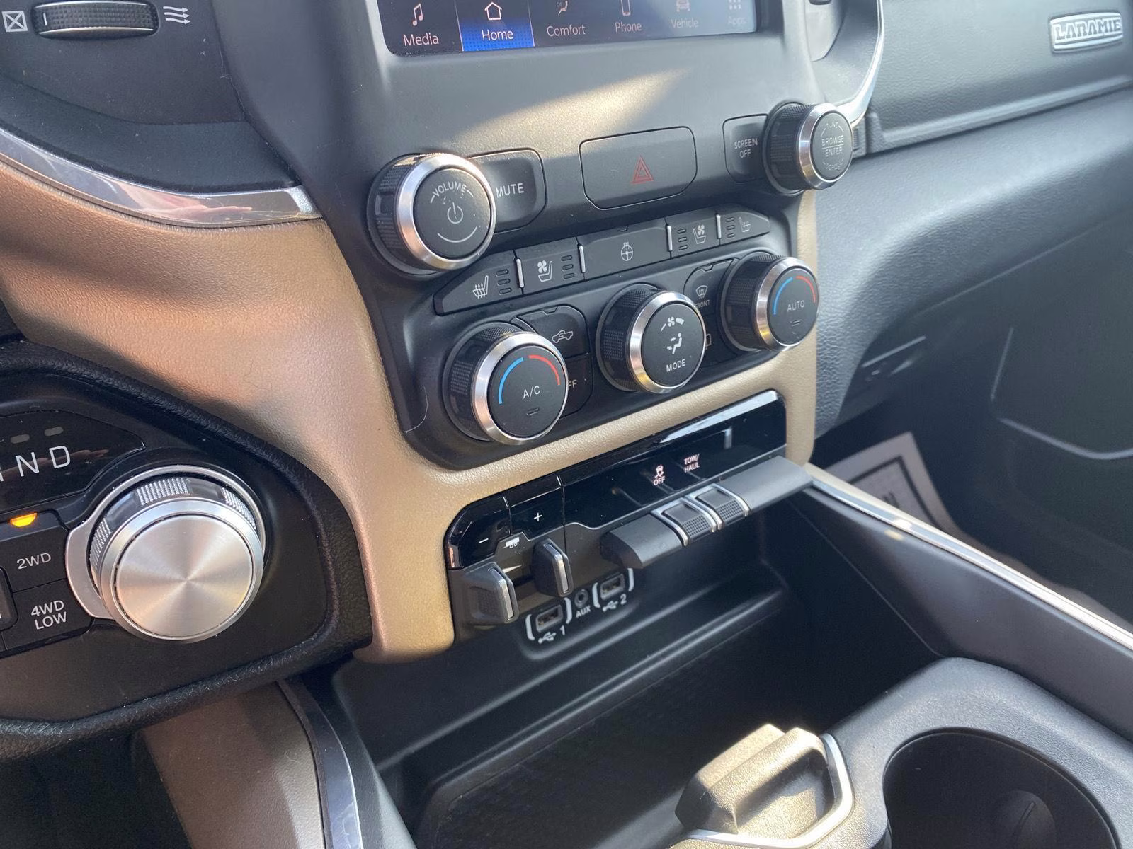 2022 Granite Crystal Metallic Clearcoat Ram 1500 Laramie 4X4 Truck