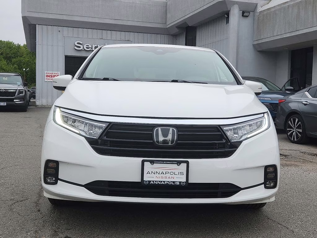2022 Platinum White Pearl Honda Odyssey EX-L FWD Van