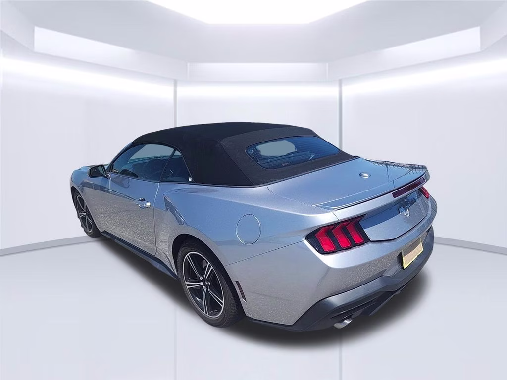 2024 Iconic Silver Metallic Ford Mustang EcoBoost RWD Convertible
