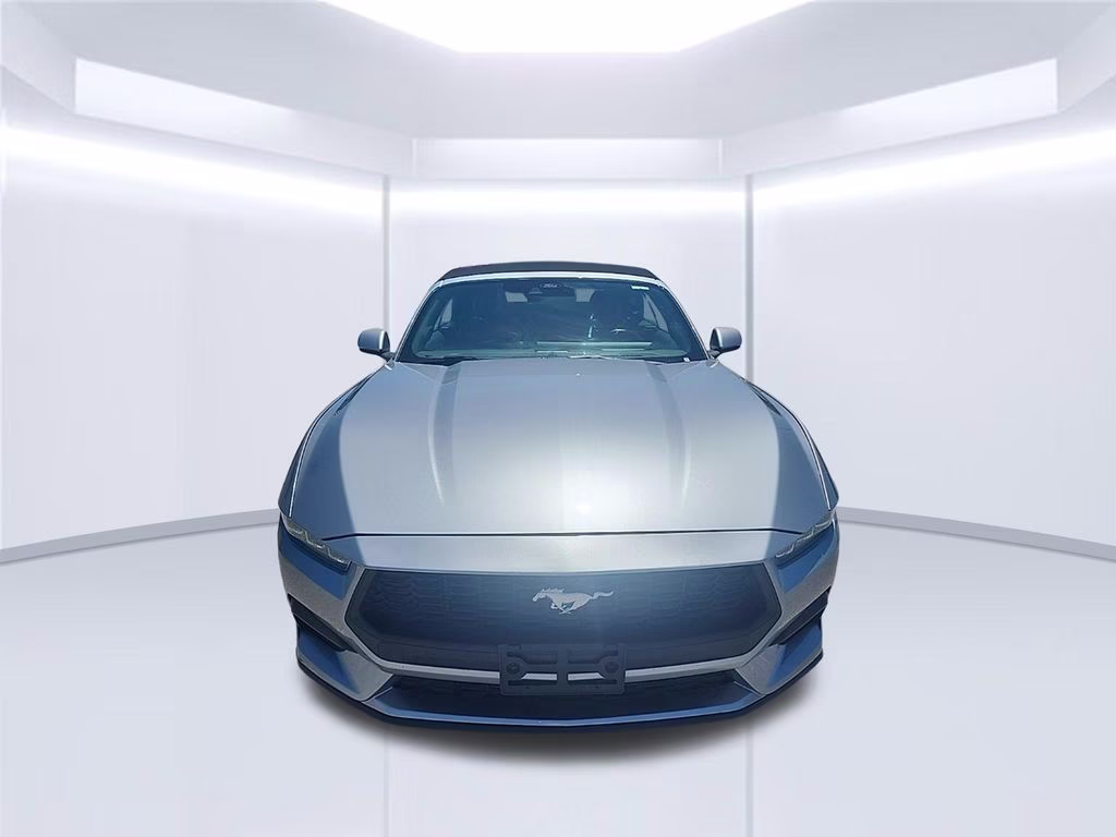 2024 Iconic Silver Metallic Ford Mustang EcoBoost RWD Convertible