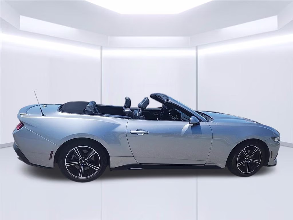 2024 Iconic Silver Metallic Ford Mustang EcoBoost RWD Convertible