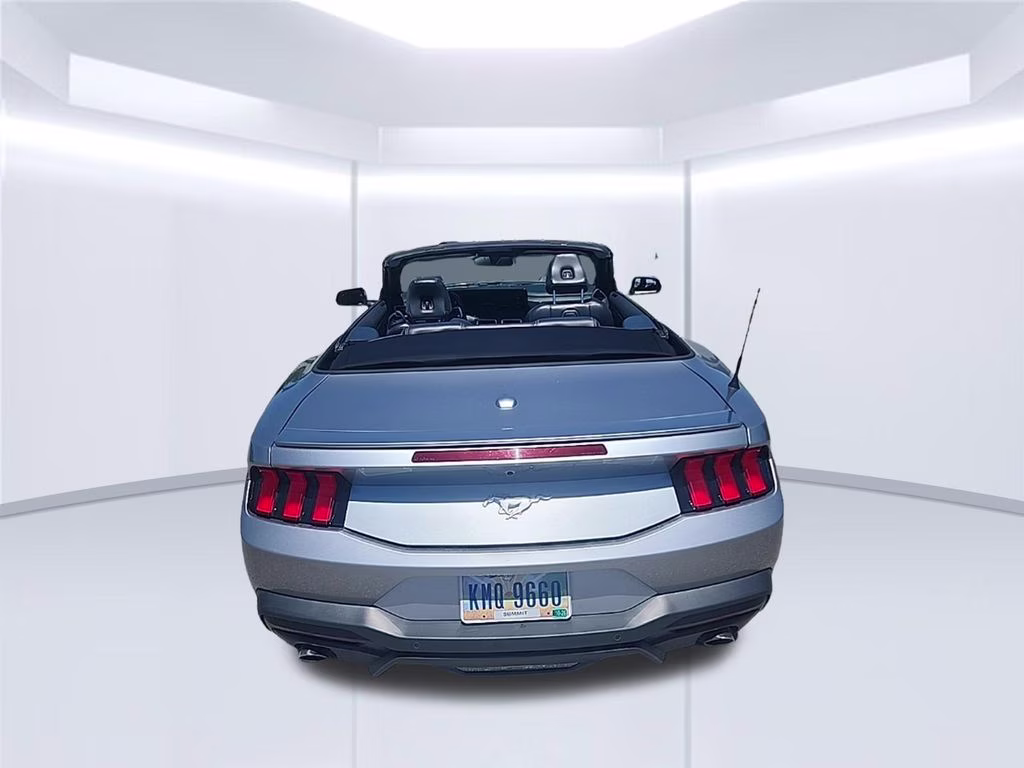 2024 Iconic Silver Metallic Ford Mustang EcoBoost RWD Convertible